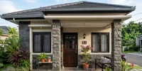 6 Ide Teras Rumah Tipe 36 dengan Batu Alam agar Fasad Terlihat Lebih Rapi