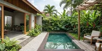 7 Cara Bikin Kolam Renang Mini di Rumah Open Space, Estetik dan Bikin Betah