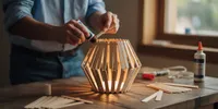 7 Langkah Bikin Lampu Tidur dari Stik Es Krim, Modal Rp 30 Ribu Hasilnya Bisa Dijual Rp 150 Ribu