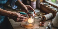 7 Langkah Bikin Lampu Tidur DIY, Modal Rp 50 Ribu Bisa Dijual Rp 150 Ribu
