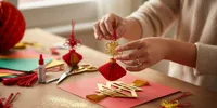7 Langkah DIY Dekorasi Imlek dari Kertas, Modal Rp 50 Ribu Hasilnya Meriah dan Bisa Dijual