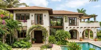 8 Ide Fasad Mediterranean Modern yang Cocok untuk Rumah Tropis