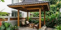 8 Inspirasi Model Pendopo Minimalis untuk Lahan Sempit, Tetap Nyaman dan Fungsional