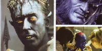 Blue Makeup for Mutant