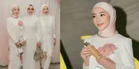 Anggun Dengan Balutan Busana Putih dan Riasan Natural, Nikita Willy Tampil Mempesona