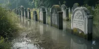 Arti Mimpi Kuburan Tergenang Air: Tafsir Lengkap Psikologi, Islam, dan Primbon Jawa