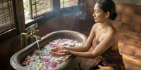 Arti Mimpi Mandi Air Kembang, Makna Spiritual dan Tafsir Lengkap dari Berbagai Perspektif