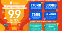 Berkat Shopee 9.9 Super Shopping Day, Pengguna & UMKM Menikmati Manfaat dan Dorongan Digital