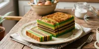 Cara Membuat Kue Lapis Tanpa Tepung Tapioka, Tetap Kenyal Berkat Tepung Hunkwe