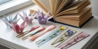 Cara Membuat Pembatas Buku Lucu: Panduan Kreatif dari Origami, Paperclip, hingga Bunga Kering
