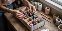 Cara Membuat Tempat Makeup dari Barang Bekas yang Mudah dan Estetik