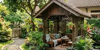 Cara Menata Gazebo Mini di Pekarangan Belakang agar Area Santai Lebih Nyaman dan Serasi