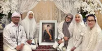 Donna Agnesia Kenakan Hijab saat Hadiri Tahlil 7 Hari Rachmat Gobel, Bikin Pangling