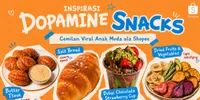 Dopamine Snacks Lagi Viral! Ini Inspirasi Cemilan Kekinian yang Mudah Dibeli di Shopee