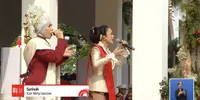 Kris Dayanti dan Melly Goeslaw Duet di Istana Negara saat HUT ke-81 RI, Bawakan Lagu Kebangsaan