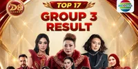Live Streaming DA 8 Top 17 Result Group 3, Siapa Tersenggol?