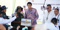 Lucky Hakim Terapkan Program Pertanian Modern, Panen Padi di Indramayu Meroket