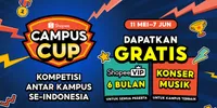 Mahasiswa Merapat! Shopee Campus Cup 2026 Siapkan Hadiah Besar hingga Konser Musik Gratis