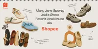 Mary Jane Sporty Jadi It Shoes Anak Muda, Intip Alasan Sepatu Viral Ini Ramai Dicari di Shopee