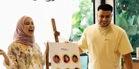 Miskah Shafa Umumkan Anak Kedua Laki-Laki di Gender Reveal Keluarga