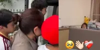 Momen Haru Raffi Dan Nagita Jenguk Lily Yang Kena Influenza Dari Balik Kaca, Netizen: Bikin Mewek
