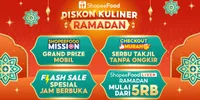 Momen Puasa Makin Berkesan, ShopeeFood Banjir Diskon Kuliner Ramadan dan Promo Menarik Sepanjang Bulan
