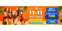 no na x Shopee Ramaikan Kampanye 11.11 Big Sale dengan Warna dan Kejutan Baru