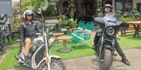 Pengalaman Baru Rey Savero dan Diva Gracia Ikut City Ride Bersama Mak Vera