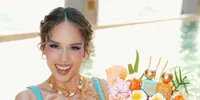 Potret Cinta Laura di Pesta Ulang Tahun Bertema Tropis, Ungkap Makna Bertambah Usia