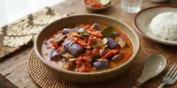 Resep Terong Kuah Tomat Pedas, Rasakan Sensasi Hidangan Berkuah Segar dan Nikmat