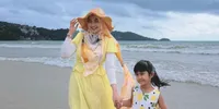 Ria Ricis Rayakan Ultah di Thailand, Ceritakan Momen Moana Berani Menyelam di Laut
