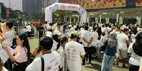 Serunya MentariTV Family Run di Fest Ceria 2026, Anak dan Orang Tua Diajak Jadi Little Heroes
