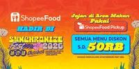 Synchronize Fest 2026 Gandeng ShopeeFood, Pesan Makanan Kini Bisa Lewat Fitur ShopeeFood Pickup