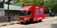 Truk Saldo Kaget SPinjam Keliling Jakarta, Kejar dan Berburu Saldo ShopeePay di Momen 10.10!