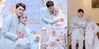 7 Potret Tasyakuran Akikah Baby L, Manisnya Foto Lesti Bertiga Bareng Rizky Billar dan Bayinya