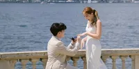 Enrico Winaldy Lamar Kiara Virly di Danau Como Italia, Romantis