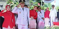 Potret Margin Wieherm Upacara Kemerdekaan Perdana Jadi Istri Wakil Bupati Bandung