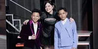 Potret Melly Lee Bareng Azzio, Rama, Tasya DA7 di Dangdut Academy 8
