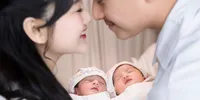 Potret Nanda Arsyinta Pamer Anak Kembar, Ungkap Nama dan Makna Indah di Baliknya