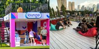 Potret Seru Suasana #ChilldiKLYLounge KapanLagi Buka Bareng Festival 2024