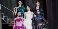 Potret Tim Melly Lee Lolos Top 21 Group 3 DA8, Alexa dan Clara didampingi Tasya dan Afan
