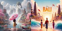 Intip 8 Potret Berbagai Kota di Indonesia Versi Disney dan Pixar AI, Ada Tempat Tinggalmu?