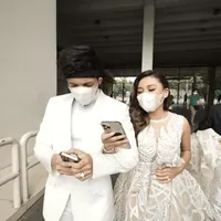 10 Potret Preweding Atta Halilintar dan Aurel Hermansyah di GBK, Pakai Gaun Seberat 10 Kilogram
