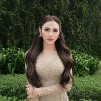 7 Potret Mahalini Pakai Kebaya Mewah, Tampil Anggun Bak Bidadari