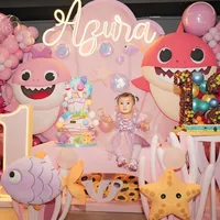 8 Potret Ulang Tahun Pertama Azura Anak Bungsu Atta & Aurel, Dihadiri Kris Dayanti hingga Gen Halilintar
