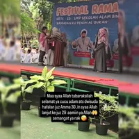 Adam Anak Shireen Sungkar Wisuda Hafalan Juz 30, Cita-Citanya hafidz Quran yang Jadi Astronot