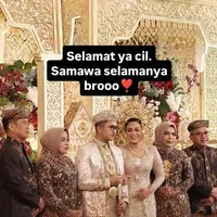 Diduga Pacaran dengan Bernadya, Iqbaal Ramadhan Santai Hadiri Kondangan