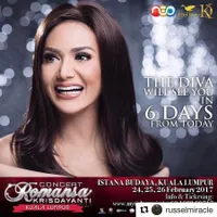 FOTO: Krisdayanti Konser Tunggal Hingga Masuk Media Malaysia