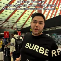 Ivan Gunawan Turun Berat Badan 50 Kg, Bahagia Duduk di Kursi Ekonomi Pesawat