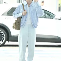 Jaehyun NCT Berangkat ke Jakarta, Gantengnya Bikin Silau Bandara